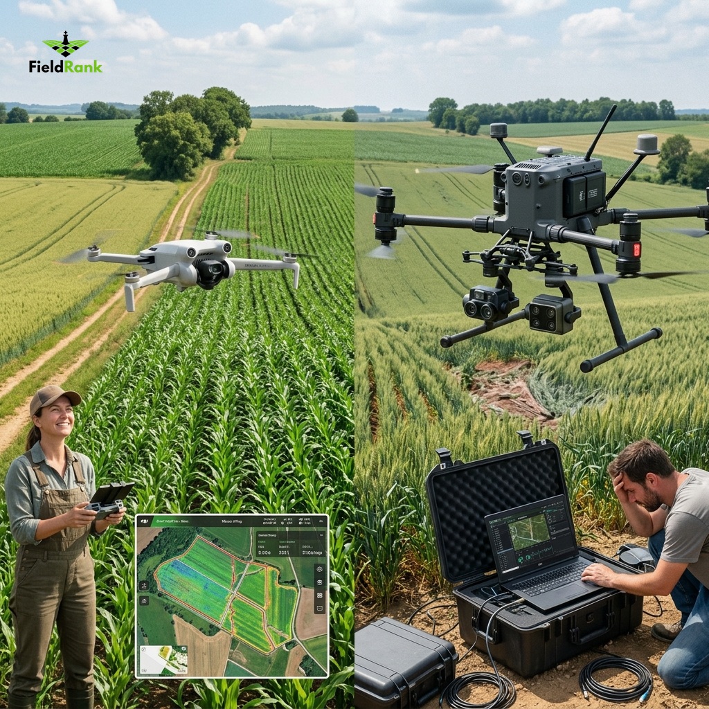 Por qué no vale la pena comprar un dron multiespectral para fines de manejo agrícola